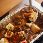 Stewed beef tendon and tofu