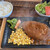 ハンバーグ・ステーキ&J - 料理写真:ハンバーグ (デミグラスソース)