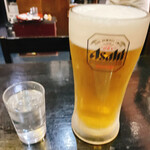 そば処 つる岡 - 大ジョッキ