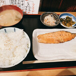 Sanjuurokuban Souko - 昼定食：自家製西京焼 銀鮭