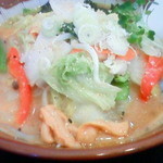 麺屋十八席 - 野菜味噌ラーメン