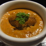 夏目亭 - 生うにのボンファーム（良き夫人）海老ソース