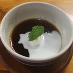 飯屋こふく - デザート(コーヒーゼリー)