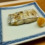 鮨おばな - 太刀魚塩焼き