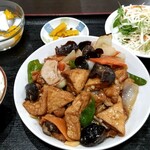 味珍 - 豆腐うま煮定食780円