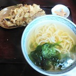 Hinoya - かき揚げうどん