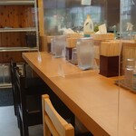 らぁ麺 まる鈴 - カウンター