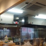 らぁ麺 まる鈴 - 厨房