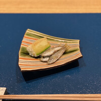 日本料理FUJI - 豆アジとズッキーニ