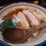 烈志笑魚油 麺香房 三く - かけ７５０円