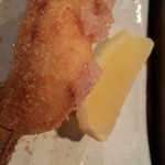 串かつ あーぼん - こっからは追加。まずは広島産カキ。