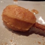 串かつ あーぼん - 小芋はゆず味噌で。