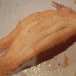 串かつ あーぼん - 白魚。お塩で。