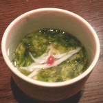 Shinobutei - もち豚のせいろ蒸しコース　茶碗蒸し