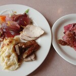 ブッフェレストラン トップ オブ ミヤコ - お代わりはポテトグラタン追加