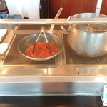 ブッフェレストラン トップ オブ ミヤコ - パスタはこちらで調理