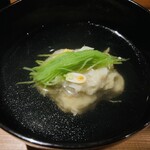 日本料理 晴山 - 毛蟹の真薯