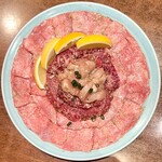 焼肉 静龍苑 - タン塩・ミノ塩・塩ハラミ