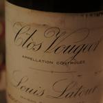 酒嗜　ふる川 - ルイ・ラトゥール/クロ・ヴージョ1976　特別に入れてもらいました