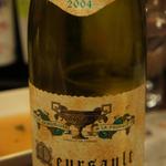酒嗜　ふる川 - コシュ・デュリ/ムルソー2004　特別に入れてもらいました