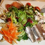 トラットリア・アルベロ - 前菜盛り合わせサラダ仕立て