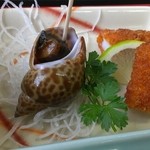 地魚料理 恵比須 - バイ貝、揚げもの、