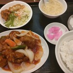 中国料理 興隆園 - ランチ　酢豚　780円