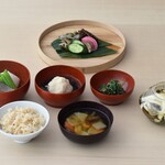 HIGASHIYA GINZA - 一汁三菜