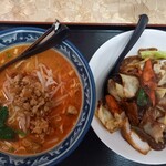 台湾料理 福満楼 - 担々麺と回鍋肉飯