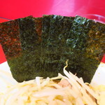 ラーメン二郎 - 海苔セット♪