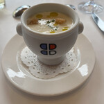 ブラッスリー ポール・ボキューズ 銀座 - ポロ葱とじゃがいもの冷製スープ“ヴィシソワーズ”