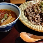 Tsuke Soba Aduchi - 鶏つけ蕎麦 830円