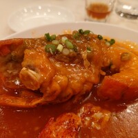 華正樓 新館 - 伊勢海老のチリ