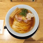 SHINASOBA 颯々樹 - 【限定】鶏と鰆の醤油そば 1,000円