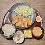 海山亭いっちょう - 豚バラ十勝皿定食