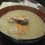 ごん助 - ワタリガニの味噌汁