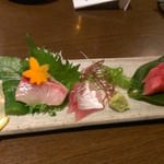 稲田屋 - お造り盛り合わせ、