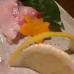 稲田屋 - 盛りつけの美しさは特筆、レモン一つにも、