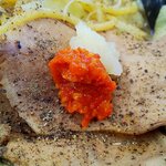 馬力屋 - O-HOT＋ニンニク＋黒胡椒が自分の好み