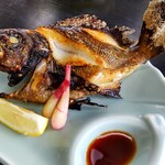 杉 - アイナメの塩焼き