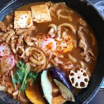 華屋与兵衛 - '22/05/06 大辛味噌煮込みうどん（税込1,199円）