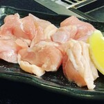 Daisen chicken grilled with salt