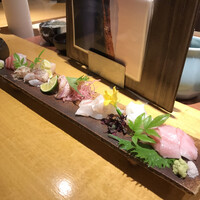 魚斉 - 匠のお刺身盛り合わせ