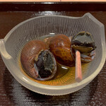 Sushi Morimura - 地元産つぶ貝