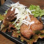 炭火焼専門食処 白銀屋 - ホホ肉スタミナ焼き六百八十円