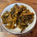 大学ラーメン - 辛子高菜