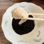 小松鮮魚店 - 肝醤油にする