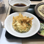 名代 箱根そば - ミニかき揚げ