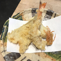 天ぷら新宿つな八 大丸東京店 - 海老➰烏賊➰鱚