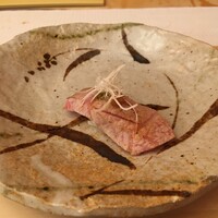 やま中・本店　鮨と日本料理　 - トロの炙り